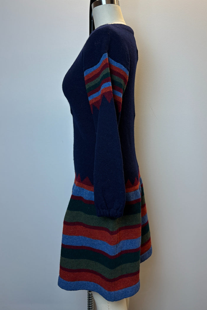 Jeanmoss Blue Knit Dress image 1