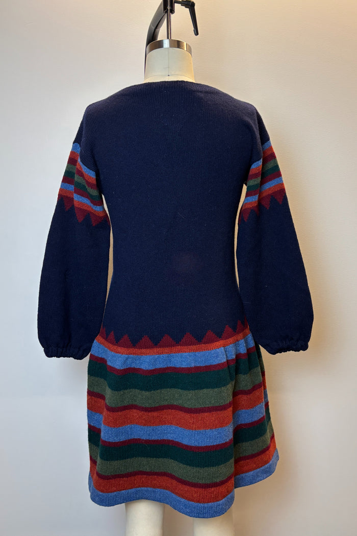 Jeanmoss Blue Knit Dress image 2