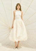Julie Midi | Ivory Ecru