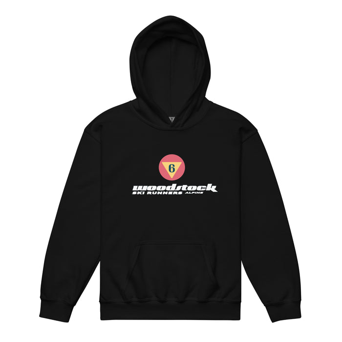 Junior Cotton Hoodie - Woodstock Ski Runners