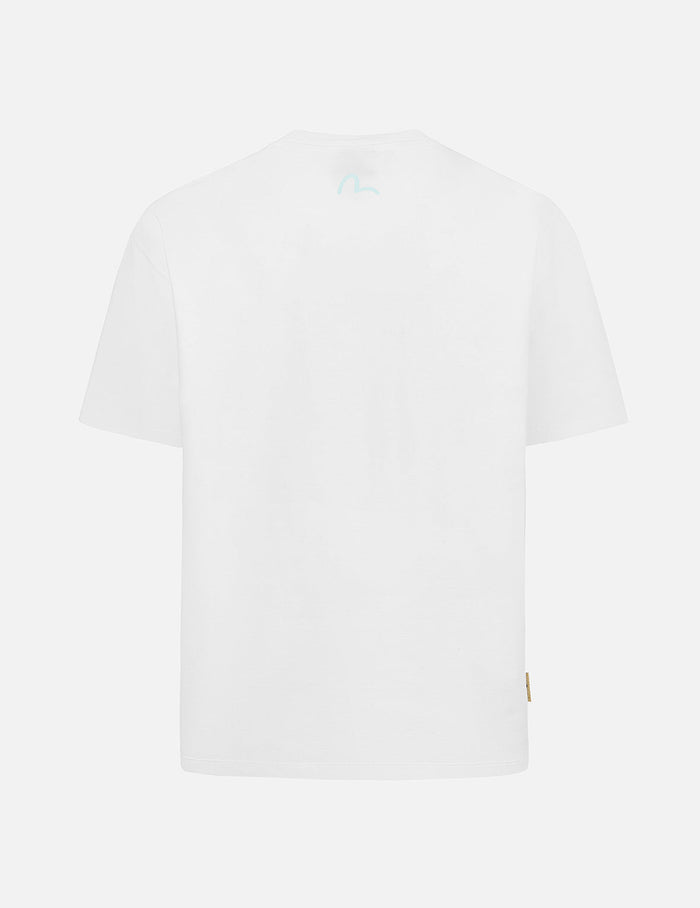 Kamon and Logo Embroidery Oversized T-shirt