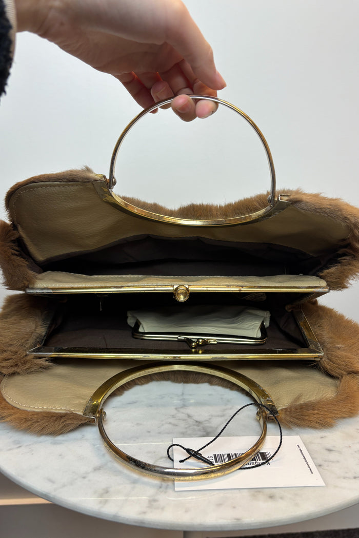 Kangaroo Fur Handheld Purse image 1
