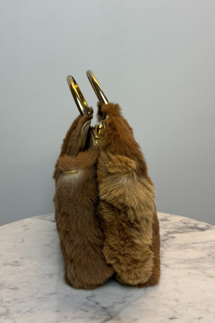 Kangaroo Fur Handheld Purse image 2