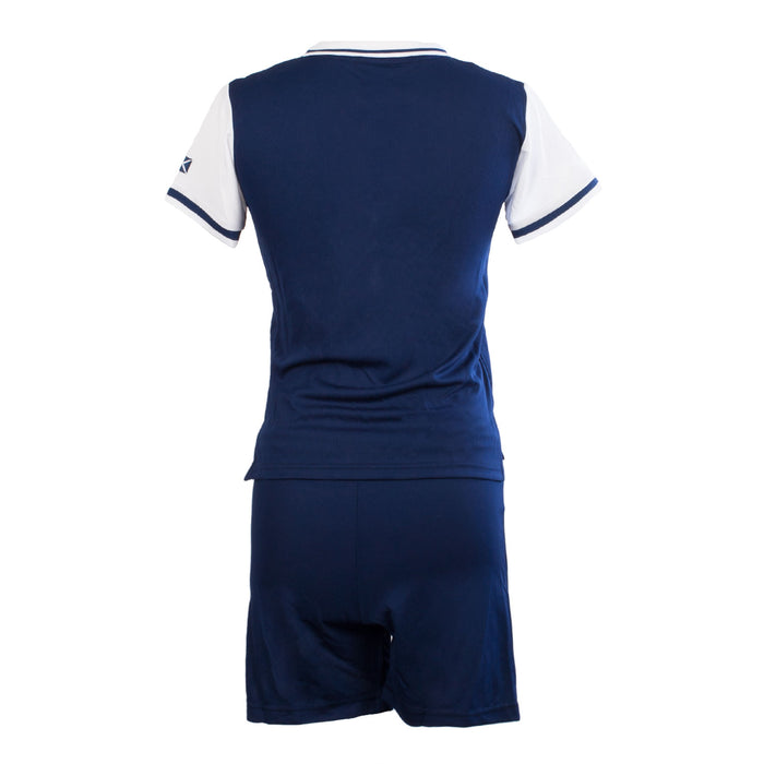 Kids Saltire Scotland Football Kit Top & Shorts Set Navy