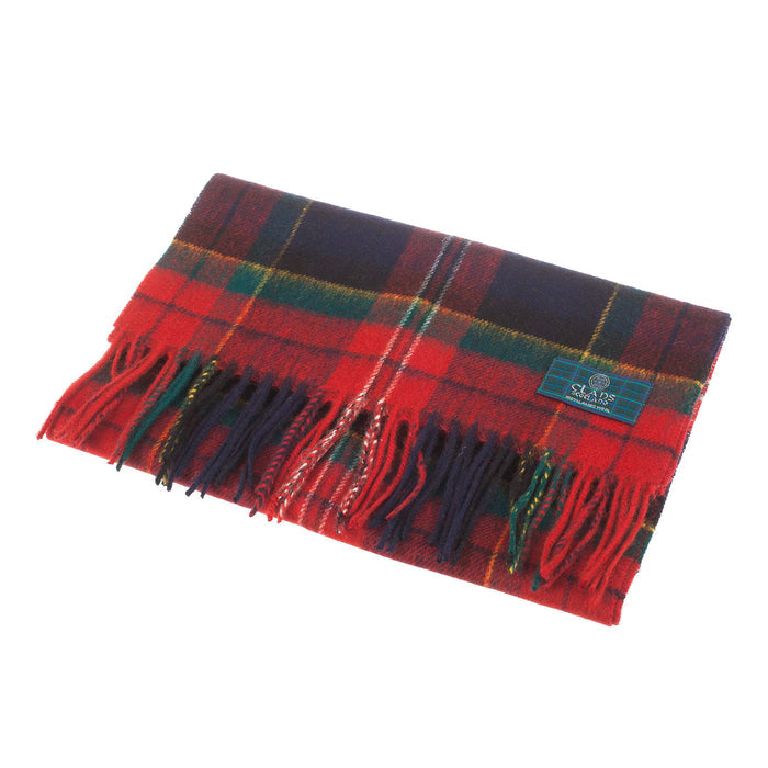 Lambswool Scottish Tartan Clan Scarf Macpherson Clan - Heritage Of Scotland - MACPHERSON CLAN