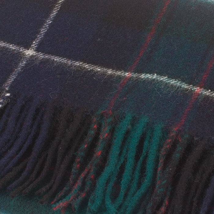 Lambswool Scottish Tartan Clan Scarf Macrae Hunting - Heritage Of Scotland - MACRAE HUNTING