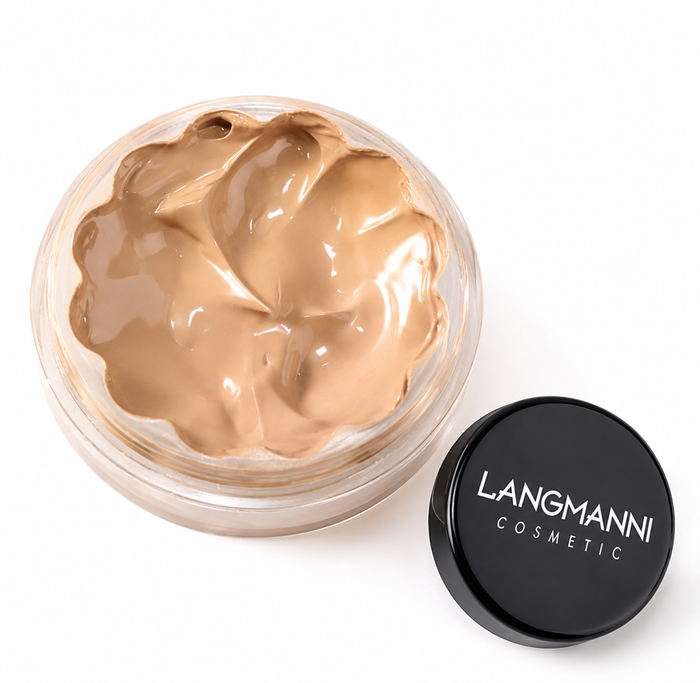LANGMANNI Full Coverage Cream Concealer – Natural Beige