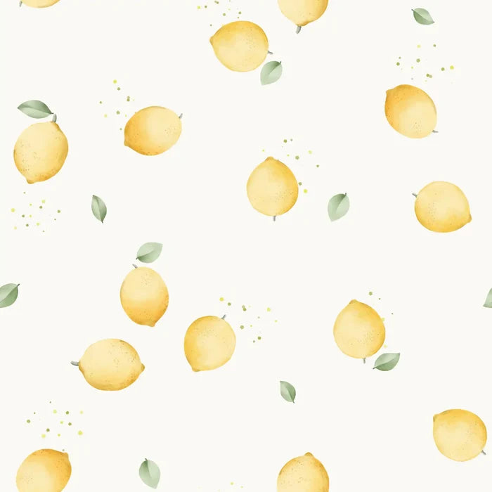 Lemon Zest Offwhite - Family Fabrics B.V.