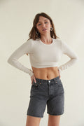 black worn in levi's 501 90s shorts