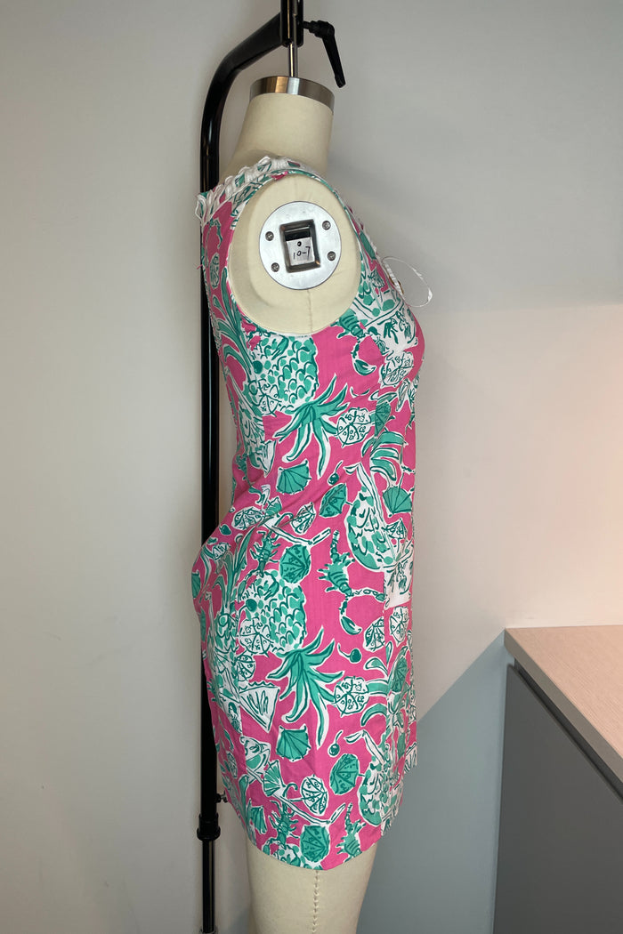 Lilly Pulitzer Pink Printed Summer Mini Dress image 1