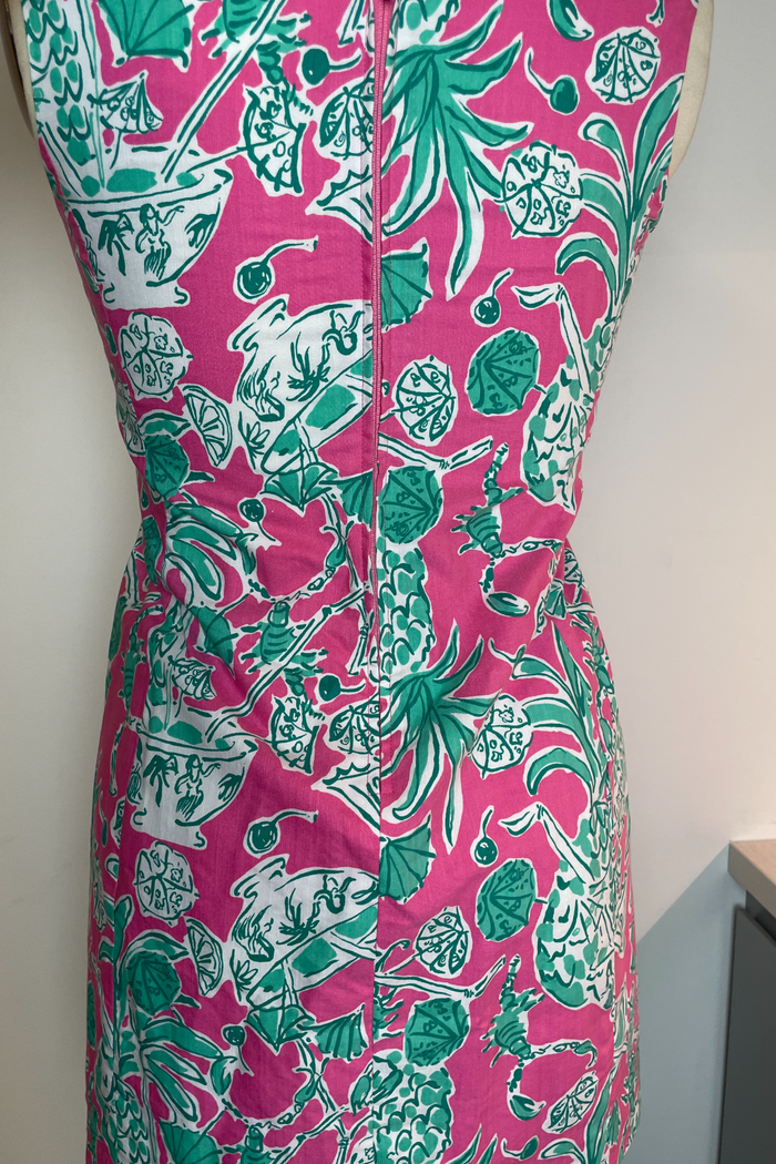 Lilly Pulitzer Pink Printed Summer Mini Dress image 2