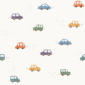 Little Autos Forest Offwhite - Family Fabrics B.V.