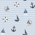 Little Sailor Light Water Blue - Family Fabrics B.V.