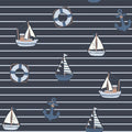 Little Sailor Navy Blue - Family Fabrics B.V.