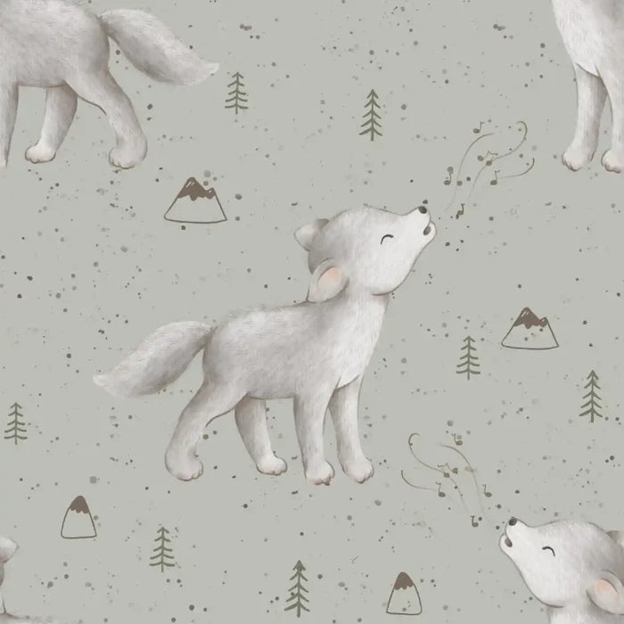 Little Wolf Sage - Family Fabrics B.V.
