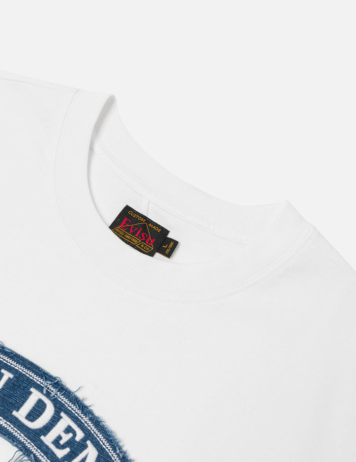 Logo and "91" Appliqué Embroidery Relax Fit T-shirt