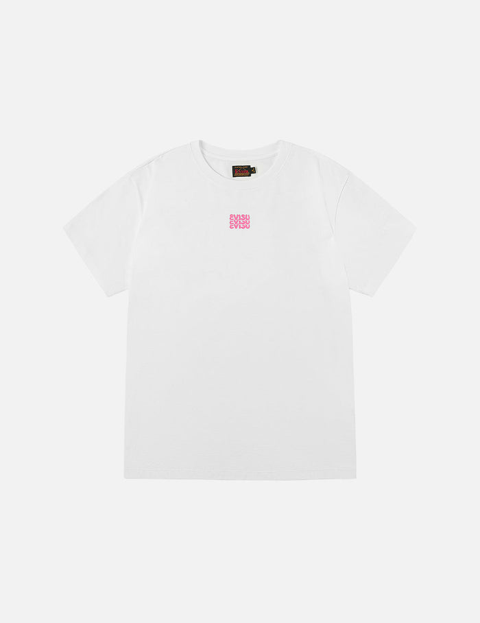 Logo and Graffiti Daicock Print Boyfriend T-Shirt