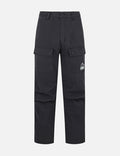 Logo and Seagull Embroidery Relax Fit Cargo Pants