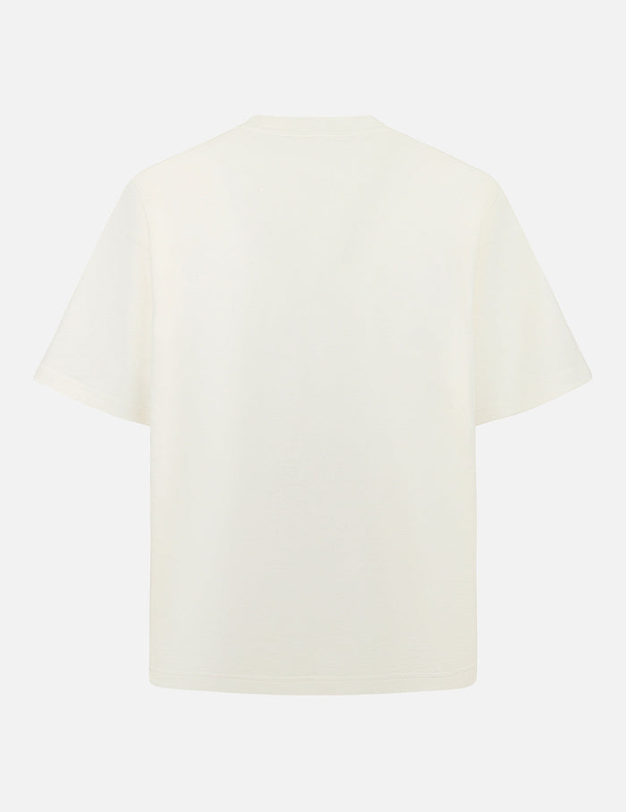Logo and Seagull print Oversized T-Shirt