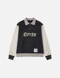 Logo Appliqué Regular Fit Half-Zip Color-Blocking Sweatshirt