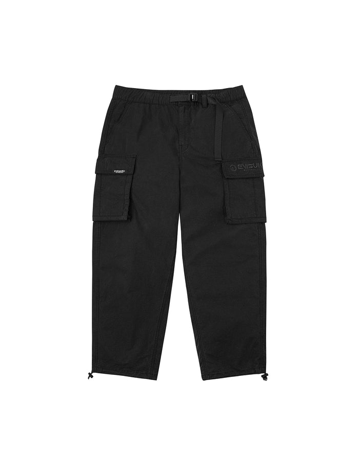 Logo Embroidery and multi-pocketsRelax Fit Cargo Pants