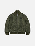 Logo Embroidery Fashion Fit Bomber Jacket