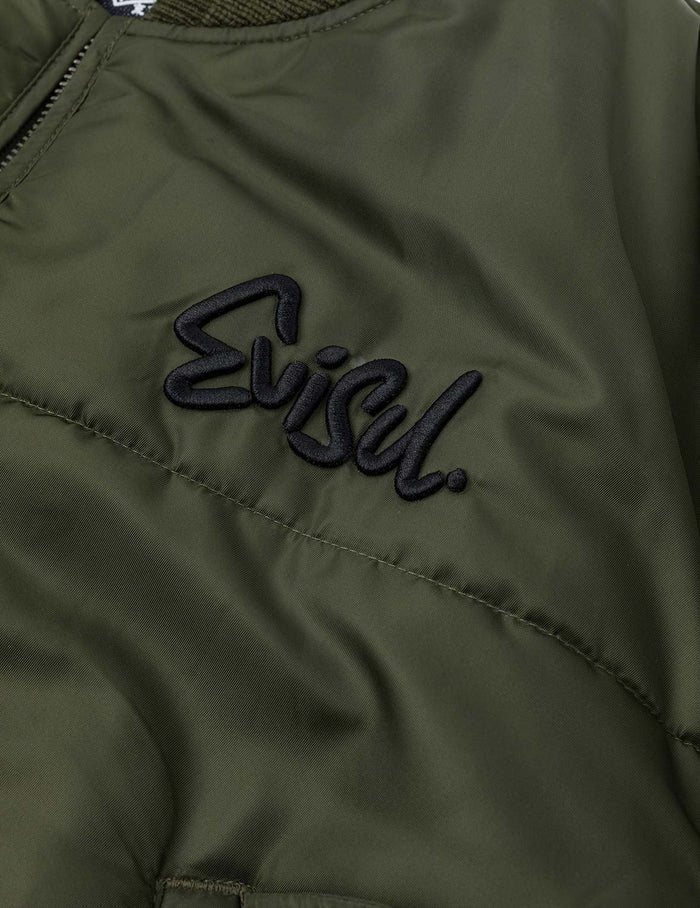 Logo Embroidery Fashion Fit Bomber Jacket