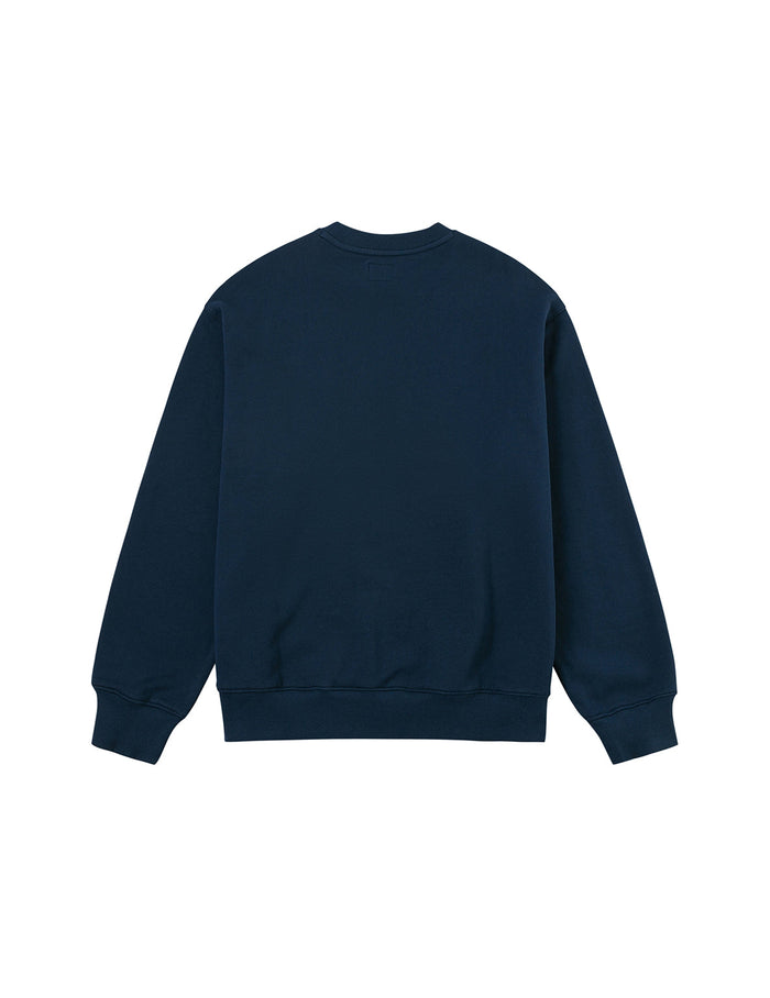 Logo Embroidery Oversized Sweatshirt