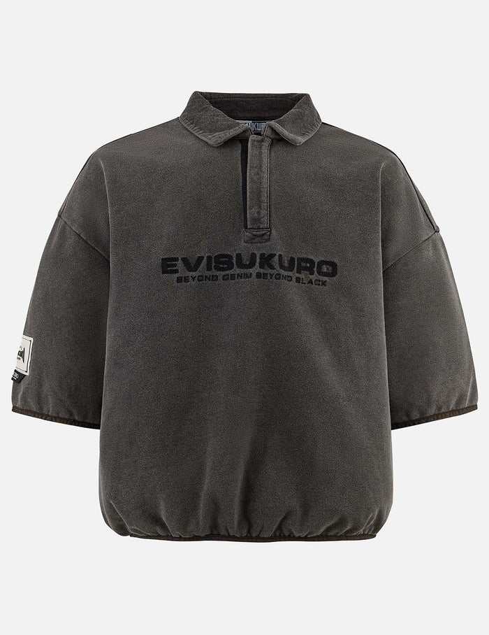 Logo Embroidery Relax Fit Polo Shirt