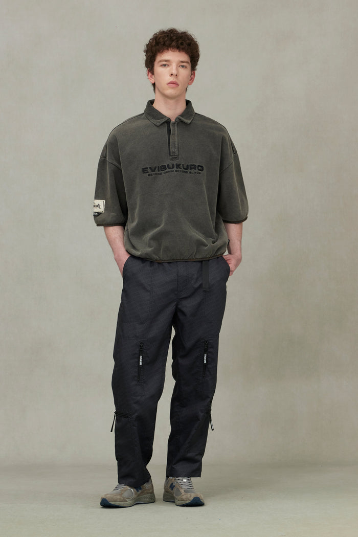 Logo Embroidery Relax Fit Polo Shirt