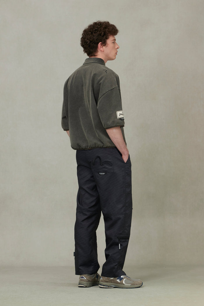 Logo Embroidery Relax Fit Polo Shirt