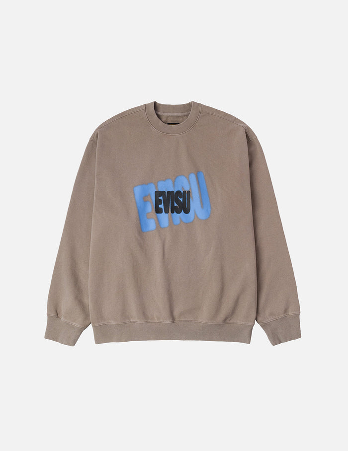 Logo Print Fashion Fit Sweatshirt