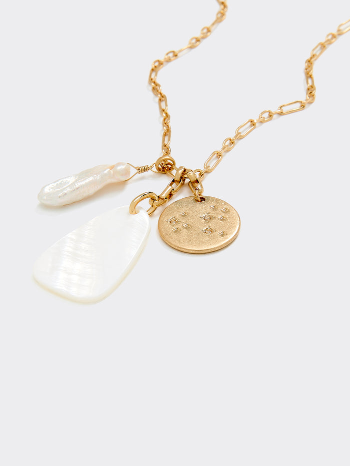 Long Necklace with Charms