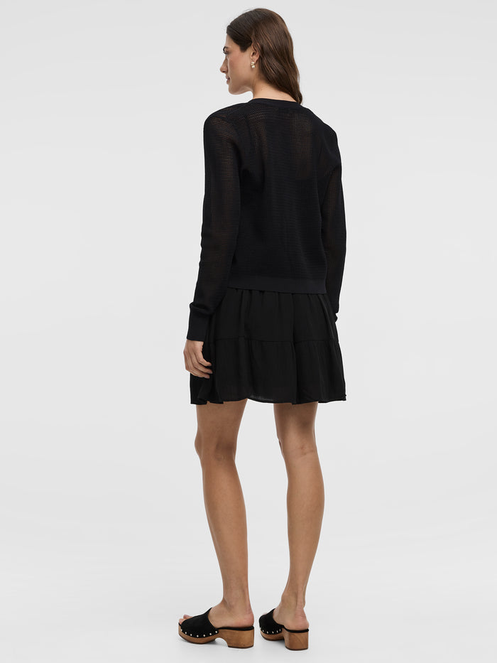 Long-Sleeve Fitted Bolero
