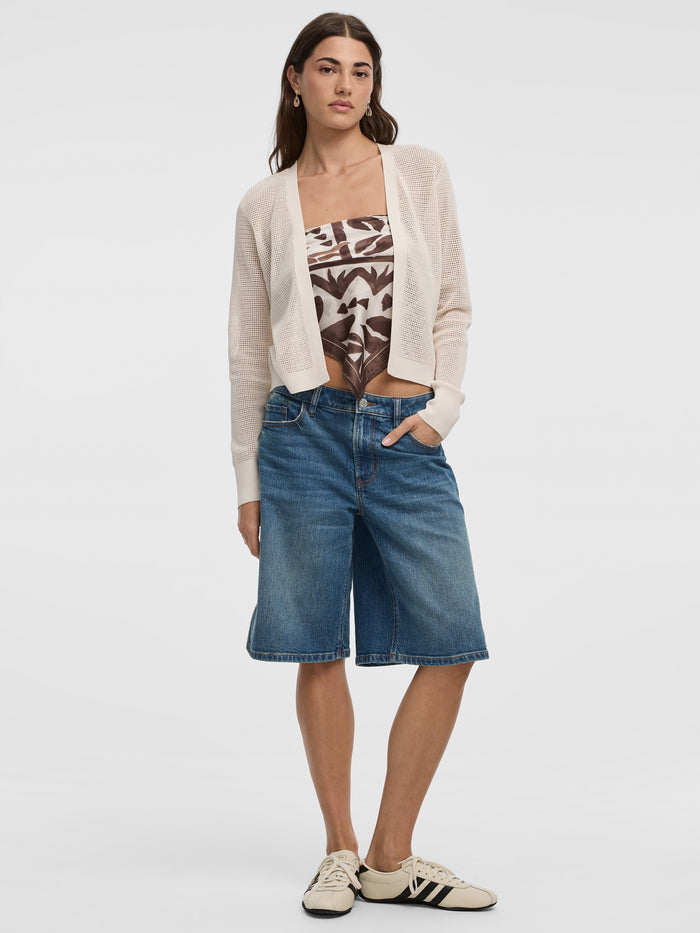 Long-Sleeve Fitted Bolero