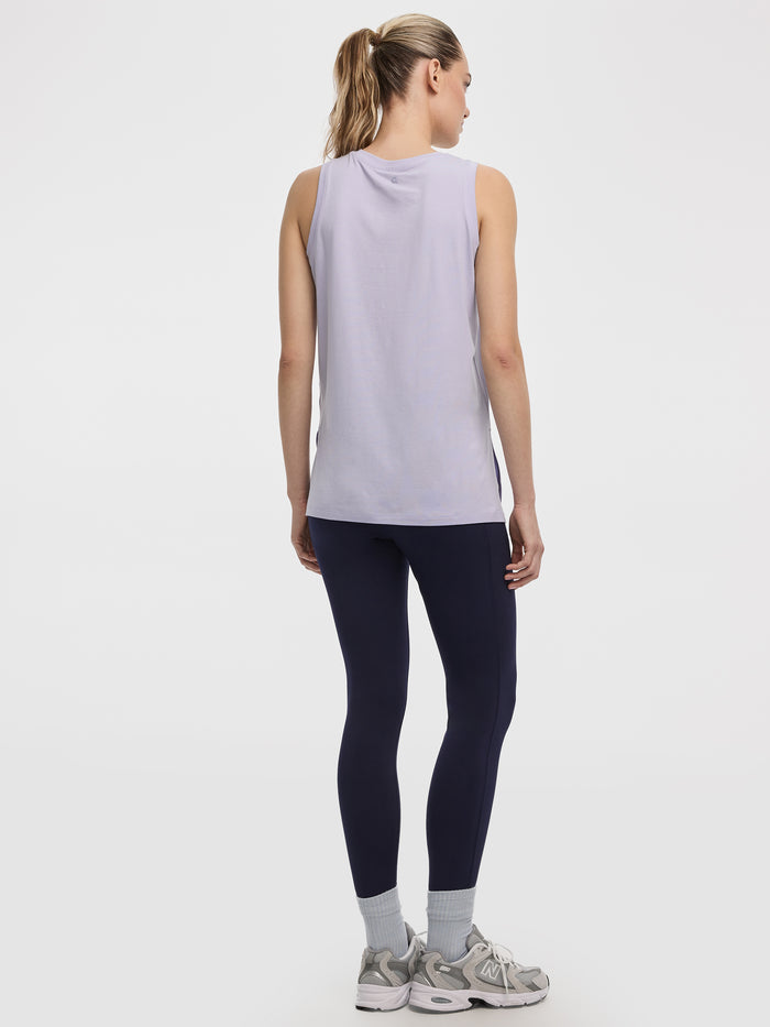 Loose Crew-Neck Tank - Hyba