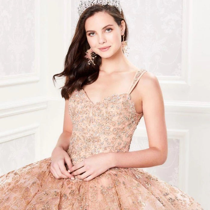Luxury Sparkly Beaded Quinceanera Dress - Envious Designs