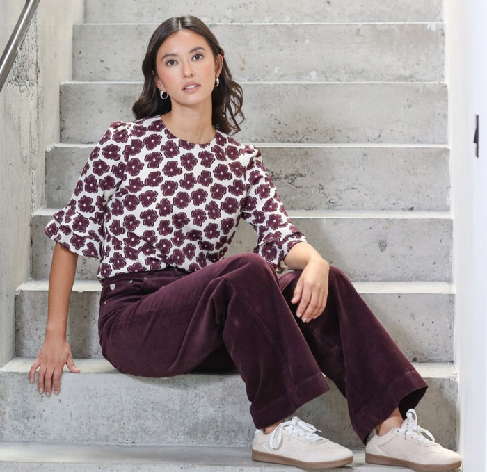Maiya Top (Plum)