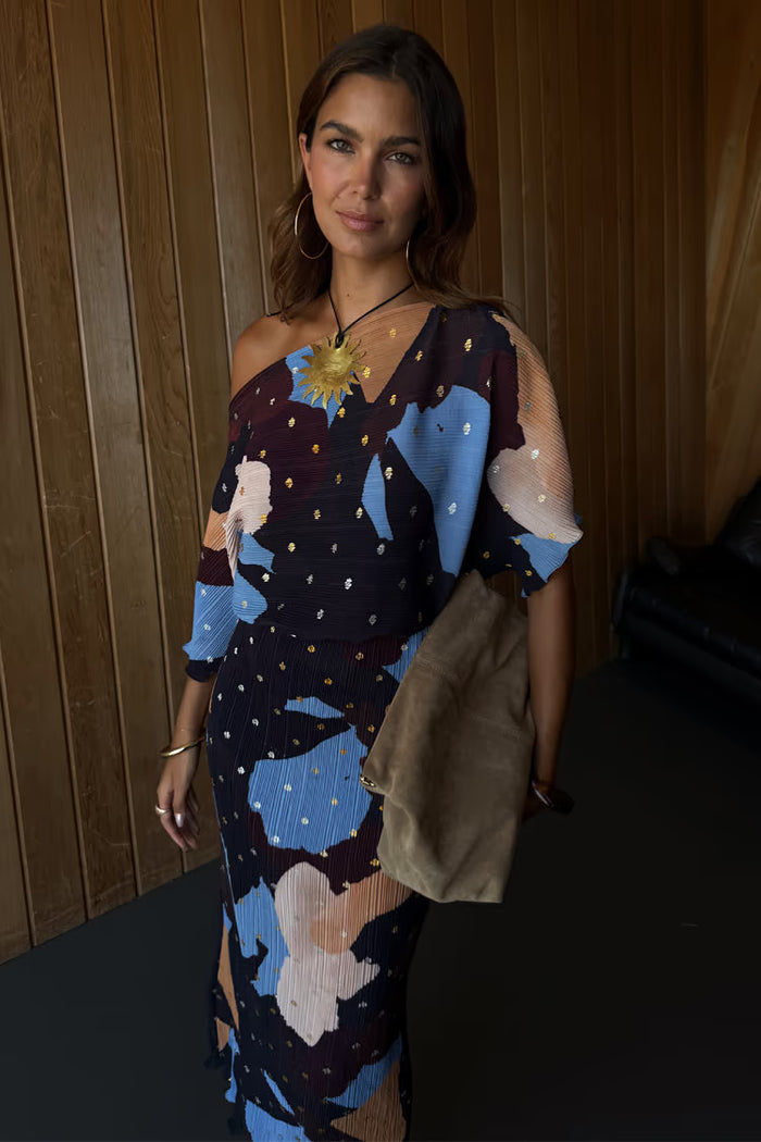 Mara Abstract Tilly Dress (Multi)