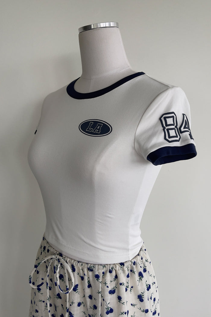 Margot LA Puff Print Baby Tee