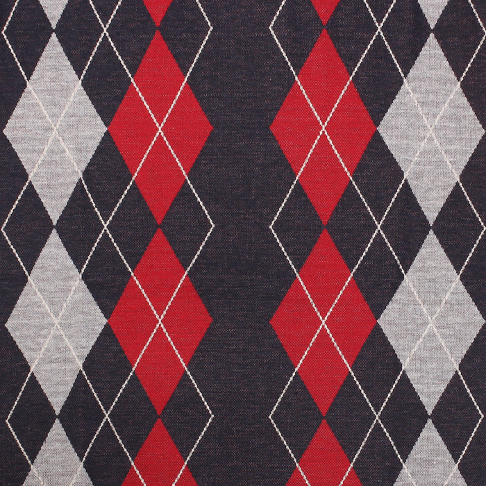 Men's Argyle Ballantrae Jumper Crew Neck Navy