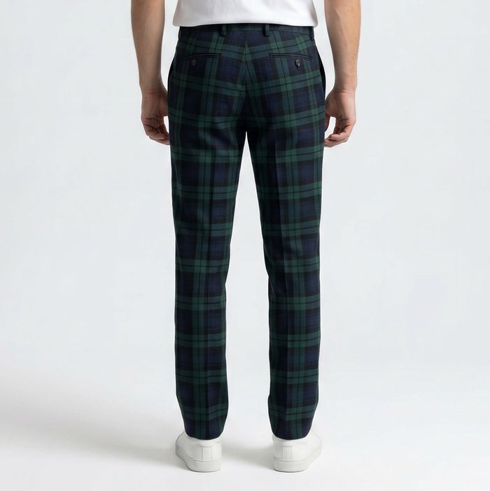 Men's Tartan Trews Trousers Black Watch - Heritage Of Scotland - Black Watch