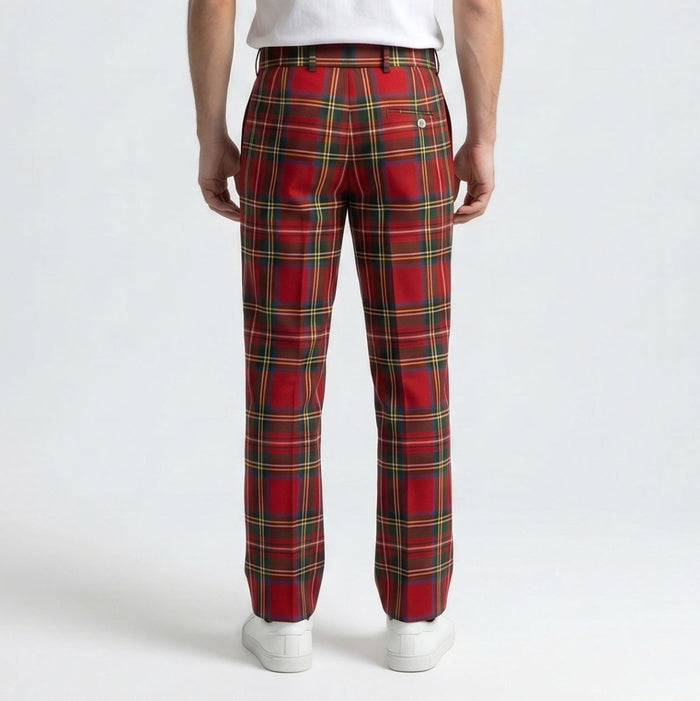 Men's Tartan Trews Trousers Stewart Royal - Heritage Of Scotland - Stewart Royal