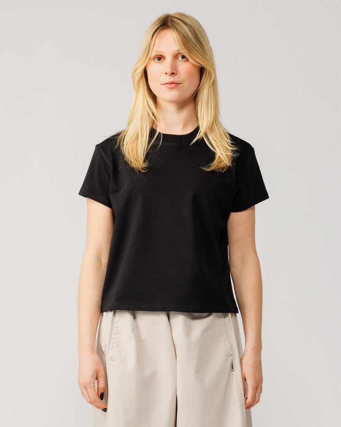 Mid-Weight Cropped Organic T-Shirt 3-Pack