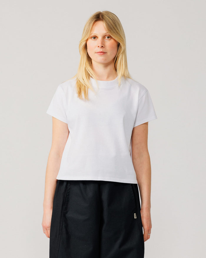 Mid-Weight Cropped Organic T-Shirt 3-Pack