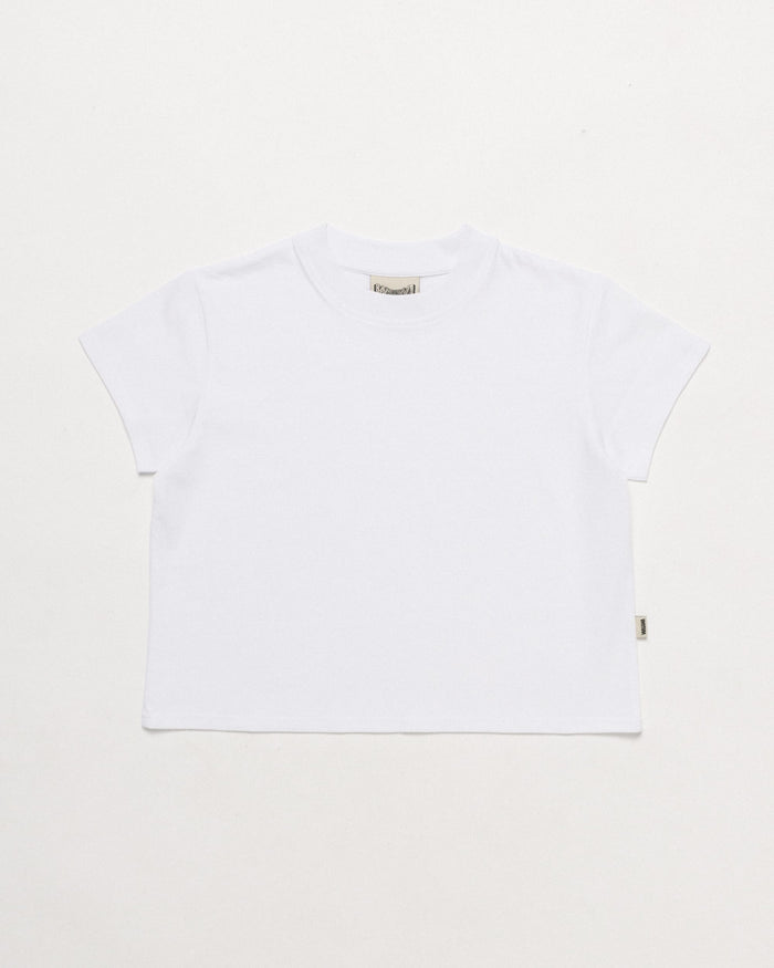 Mid-Weight Cropped Organic T-Shirt 3-Pack