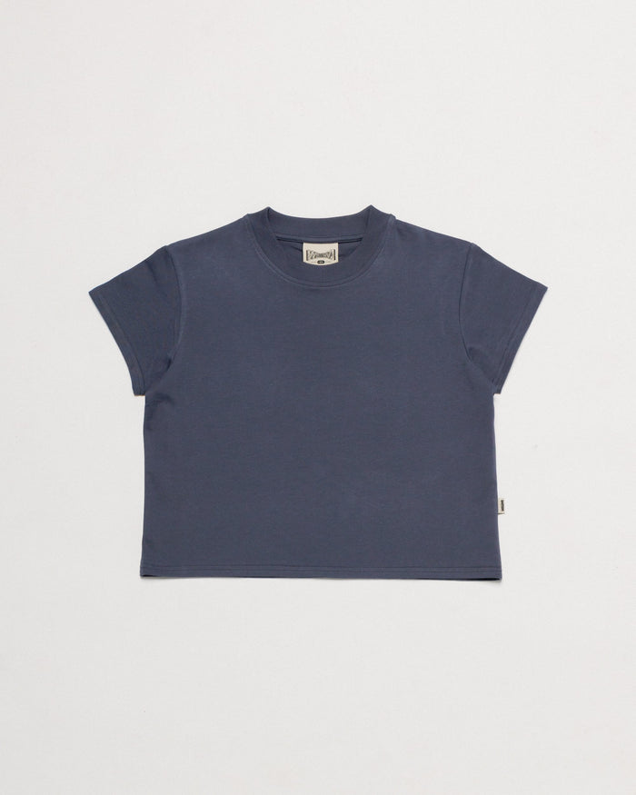 Mid-Weight Cropped Organic T-Shirt 3-Pack