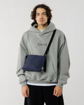 Mini Water Resistant Messenger Bag - Petrol