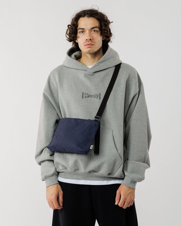 Mini Water Resistant Messenger Bag - Petrol