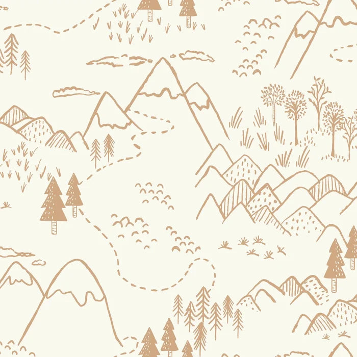 Mountain Top Natural Beige - Family Fabrics B.V.